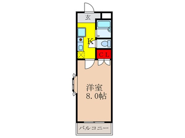 グランフォーレ２１の物件間取画像